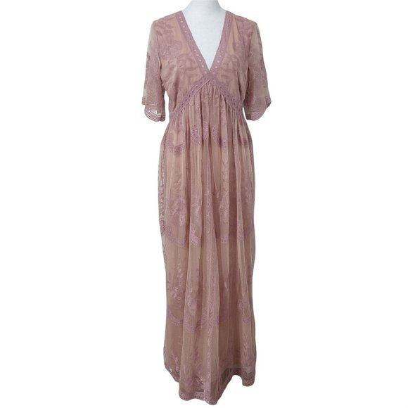Pinkblush Dresses & Skirts - Pinkblush Maternity Maxi Dress Size Medium